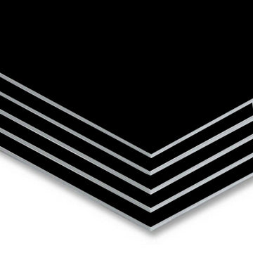 18x24 Black Archival Foamcore Backing - 5 Pack