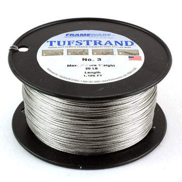 #3 Plastic Coated Wire Spool