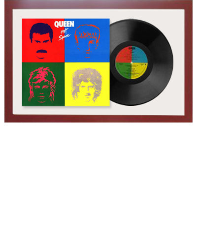 Matted Record Album Frame With Disc 33/LP